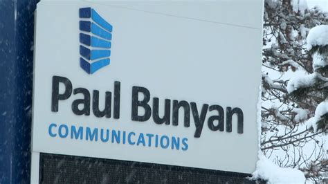 Paul bunyan communications - Paul Bunyan Communications has one of the largest all-fiber optic rural Gigabit networks in the United States capable of download and upload speeds of up to 10 Gbps (10,000 Mbps!). GigaZone is the future of broadband internet. The GigaZone is currently available to over 60,000 locations throughout our current service territory.